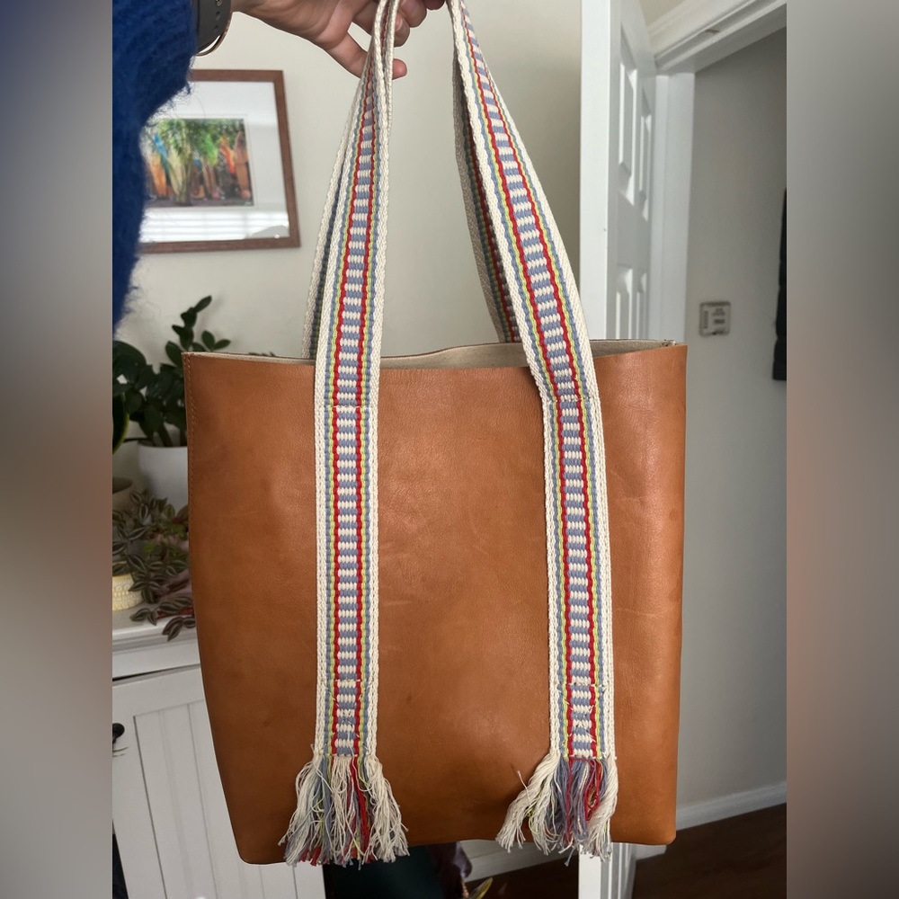Madewell Medium Transport Tote: Woven Handle Edition